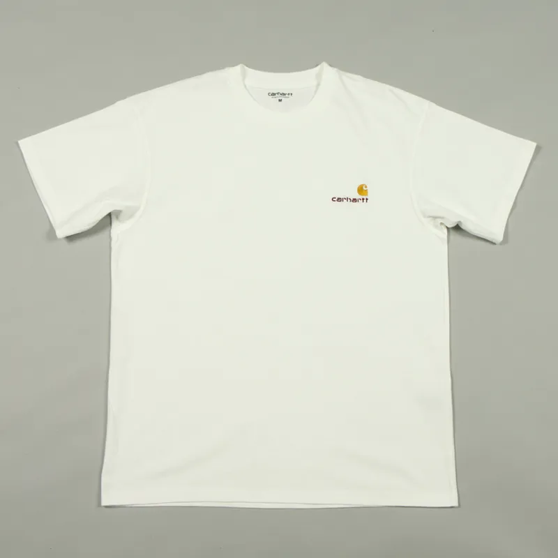 Carhartt WIP American Script T-Shirt - White